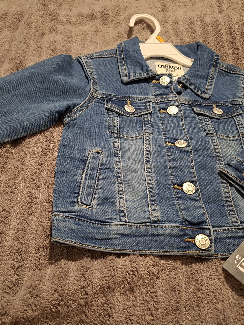 OshKosh B'gosh Classic Light Blue Denim Jacket for Kids